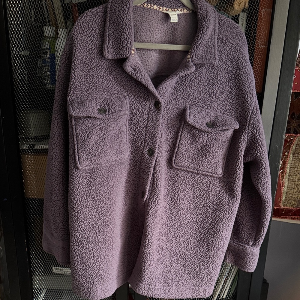 Weatherproof Women's Lavender Teddy Jacket
